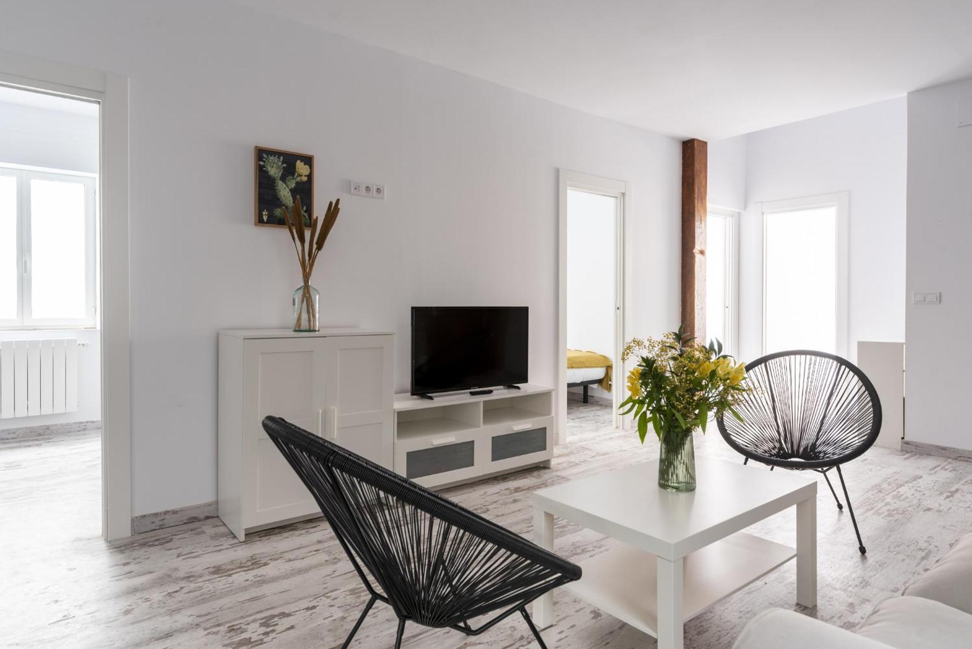 Apartamento De 4 Habitaciones En El Centro Сантандер Екстер'єр фото